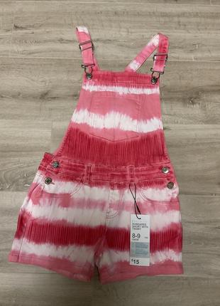 Комбинезон джинсовый primark 8-9 лет