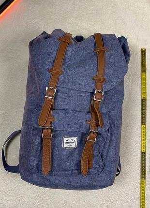 Herschel розмір onesize як новий!!! оригінальний синій рюкзак
