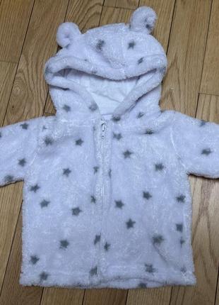 Кофта флисовая на младенец 68
