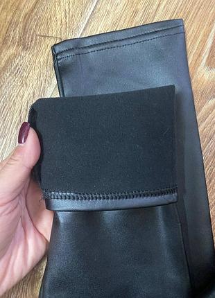 Женские кожаные лосины на байке демисезон 440