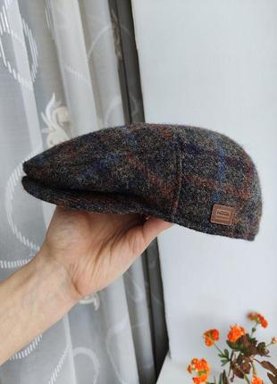 Кепка жиганка harris tweed кепка з навушниками кашкет картуз фуражка восьмиклинка