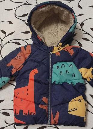 Куртка демисезонная на мальчика 6-9 месяцев, фирмы f&f