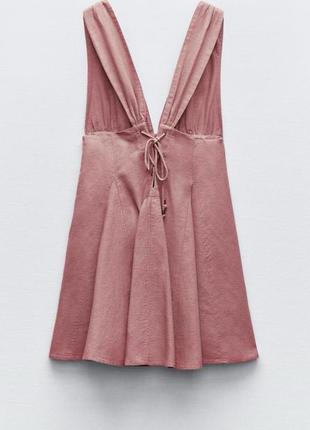 Нова рожева сукня zara4 фото