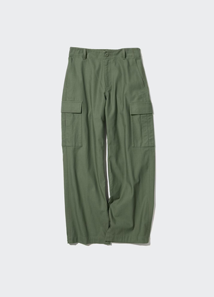 Широкі прямі брюки штани карго uniqlo