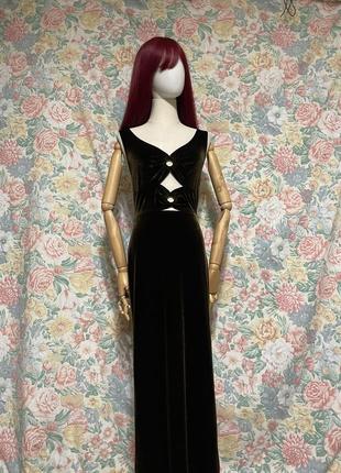 Оксамитова  сукня