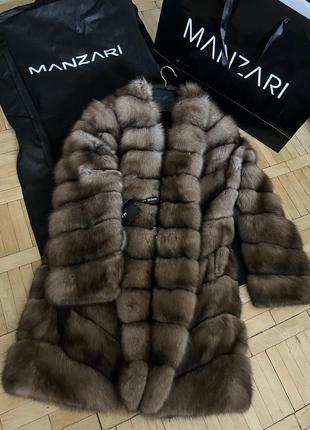 Шуба соболь lavander manzari