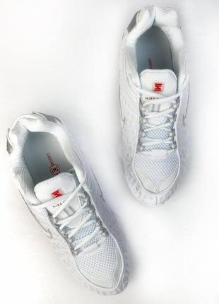 Nike shox tl triple total white 3