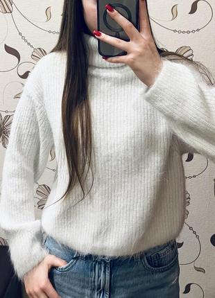 Свитер травка h&m водолазка гольф з хомутом
