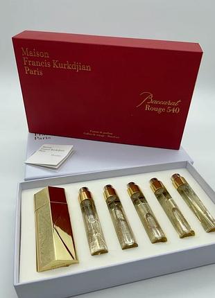 Maison francis kurkdjian paris baccarat rouge 540 travel set - 5x11 ml