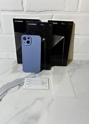 Преміальний чохол до iphone 13 в подарунок захисне скло