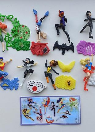 Серия фигурок киндер super hero girls 2018