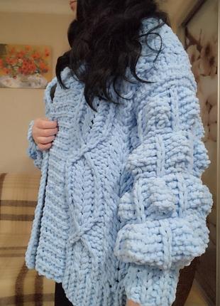 Кардиган поюшевий