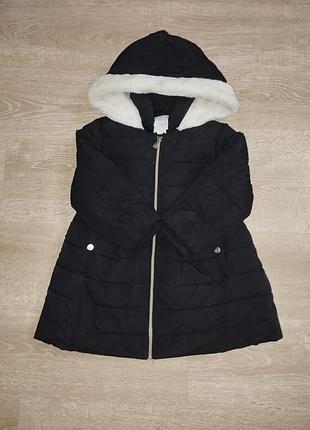 Зимняя-весенняя куртка next для девочки 3-4 лет