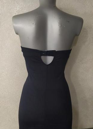 34d 75д debenhams,черное корректирующее утягивающее платье strapless,10/38/s,новое5 фото