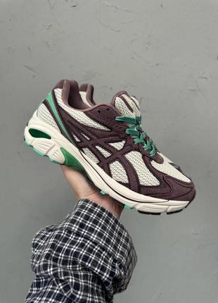 👟 кросівки    asics gt-2160 beige brown green    / наложка bs👟