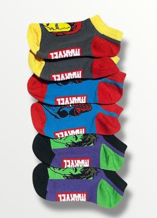 Marvel носки детские цена за 1 шт носки на мальчика