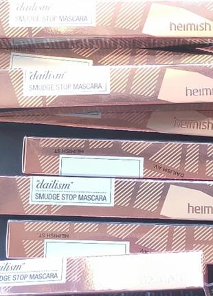 Тушь для ресниц объемная коричневая heimish dailism smudge stop mascara brown volume 9 г