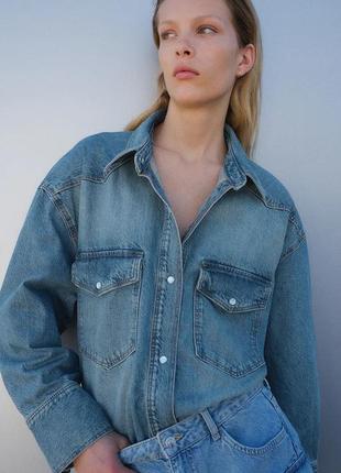 Рубашка свободного кроя