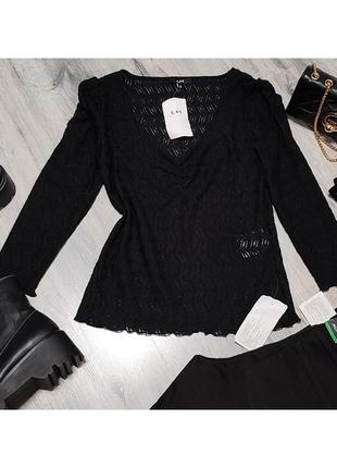 Гіпюрова кофта сорочка рубашка блуза нарядна святкова ділова