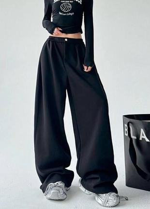 Спортивные брюки женские прямые