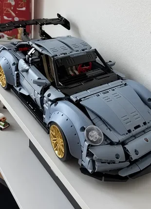 Конструктор technic porsche 911.  2100 деталей. масштаб 1:10.