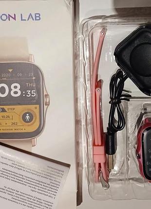 Новые розовые умные часы simsonlab. распродажа!а20. готовим подарочки!!!