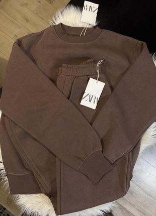 Костюм теплый акция zara