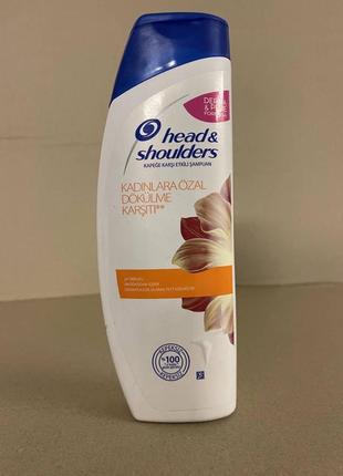 Шампунь против перхоти head & shoulders против выпадения волос для женщин 400 мл
