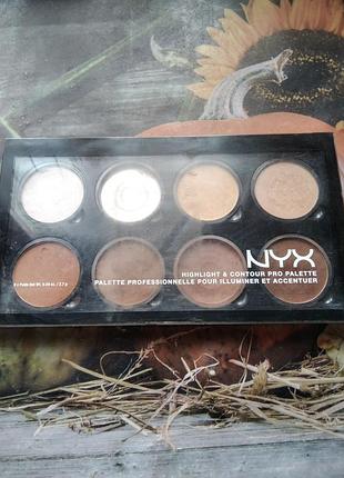 Палетка для контуринга nyx