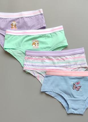 Набір 4 шт. 6-7 р трусики primark