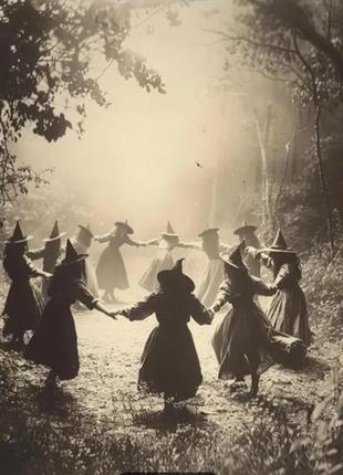 Картина полотно відьми