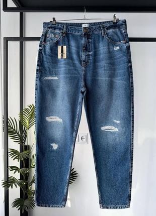 Джинсы mom с высокой посадкой от river island