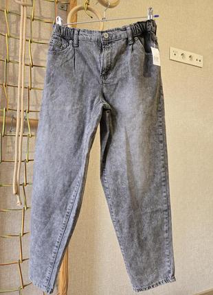 Джинси ,gap,  barrel jean , 158-164  см , 13-14 років,  укорочені