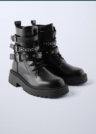 Чоботи для дівчинки zara іспанія