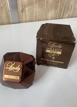 Paco rabanne lady million prive парфумована вода 30 мл, оригінал