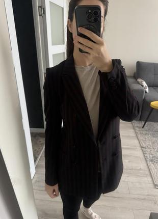 Жакет в смужку