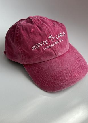 Кепка рожева жіноча, кепка демісезон, бейсболка