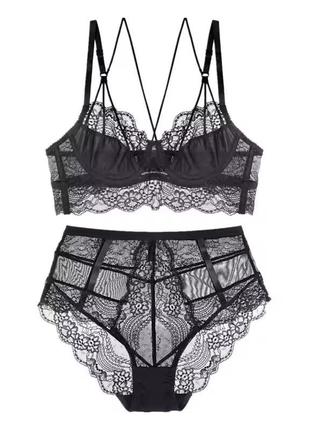 Комплект белья кружево лиф трусы