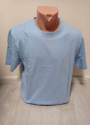 Футболка чоловіча блакитна м💙👍