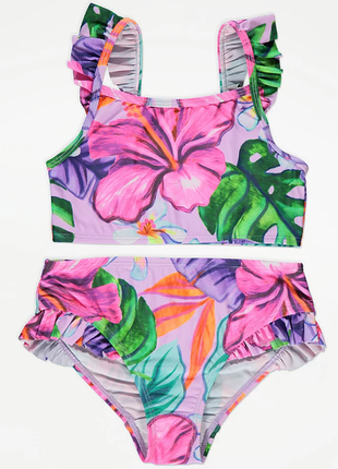 Яскравий роздільний купальник для дівчинки бренд george (велика британія)