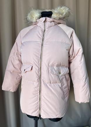 Детский пуховик zara 11/12 лет 152 см