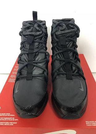 Ботинки зимние черные сапоги найк чоботи зимові 🥾nike tanjun high rise р.44,5🇺🇸🇻🇳