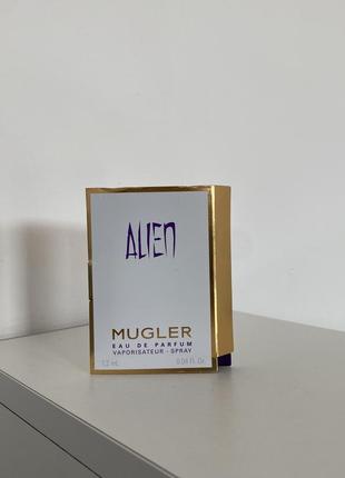 Парфумована вода (пробник) thierry mugler alien 1.2 мл