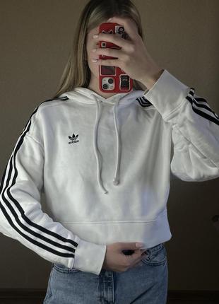 Укороченное худи adidas