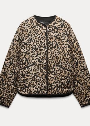 Бестселлер! новая очень красивая и практичная леопардовая куртка zara/зара.