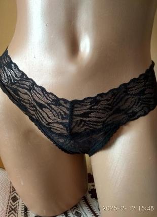 Кружевні трусики стринги розмір m
