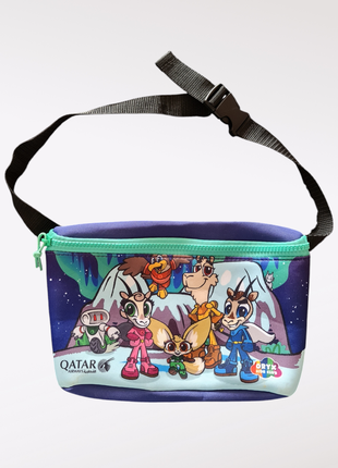 Бананка / сумочка детская qatar airways oryx kids club bag