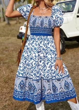 Красивое платье в стиле бохо стан люкс👗