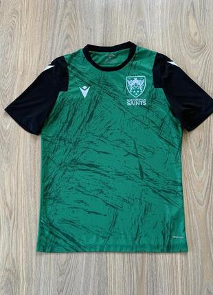 Мужская тренировочная спортивная футболка macron northampton saints
