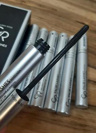 Туш для вій Golden Rose False Lashes об'єм лиса туш